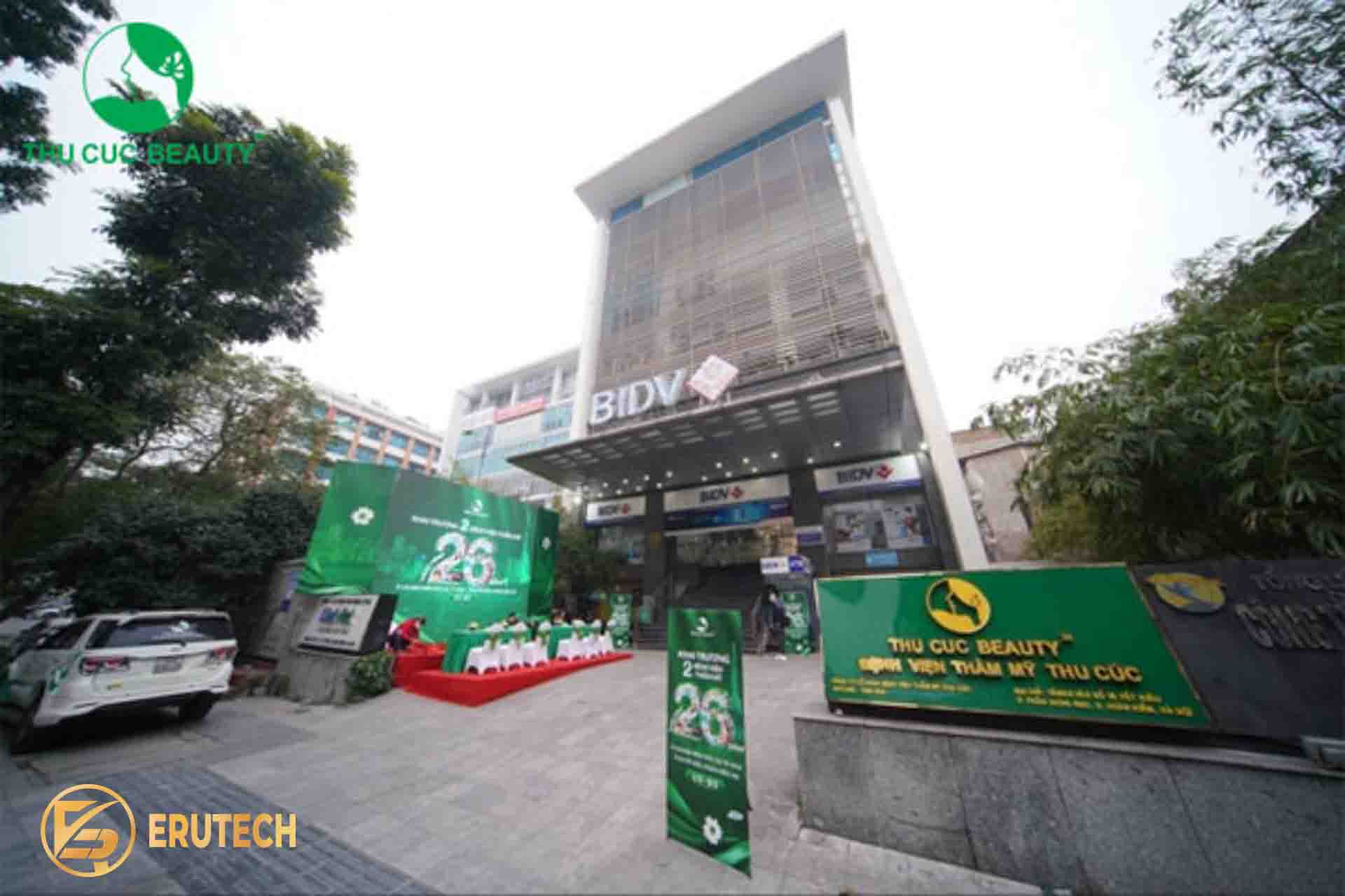 Bệnh viện thẩm mỹ Thu Cúc là một trong những cơ sở y tế lâu đời và nhiều kinh nghiệm trong việc xóa xăm an toàn và hiệu quả