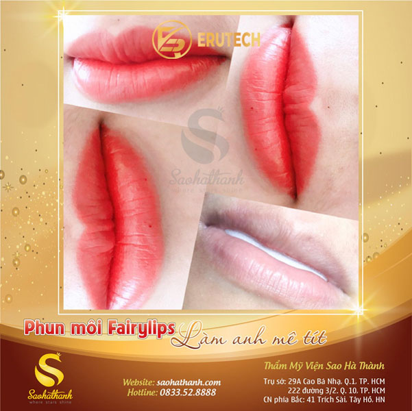 địa chỉ phun môi uy tín tại Tây Hồ Hà Nội