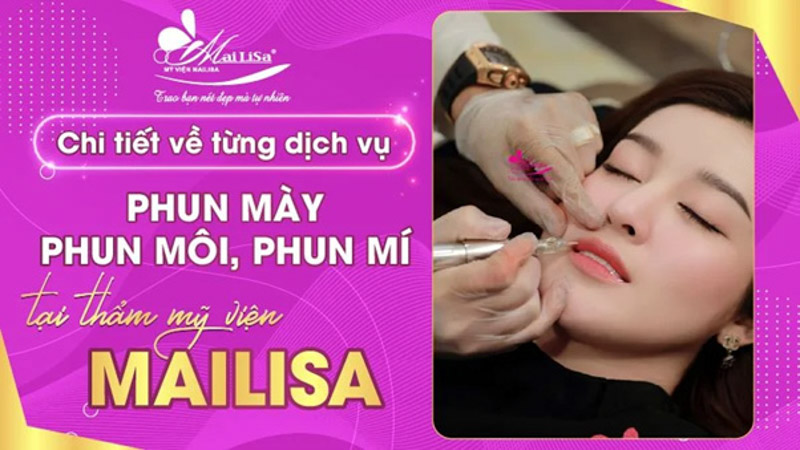 Phun Xăm Thẩm Mỹ Gần Đây - Mailisa