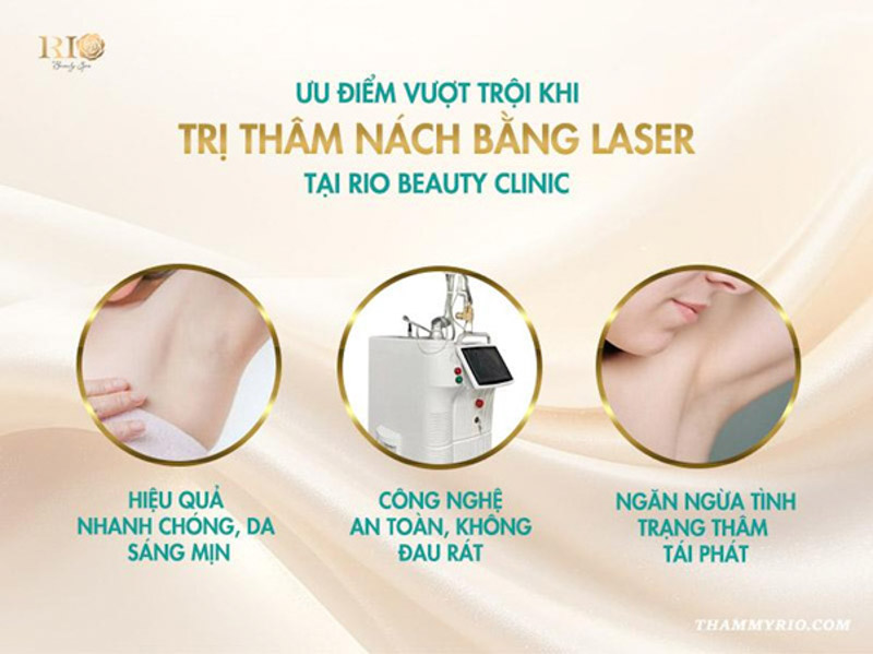 Spa Trị Thâm Nách - Erutech