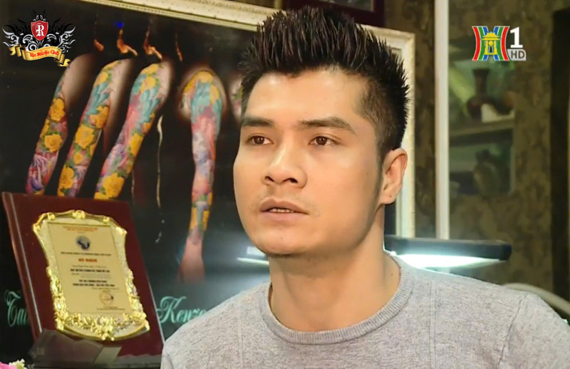 Anh Triệu Việt Anh có hành trình theo đuổi nghệ thuật xăm hình hơn 20 năm và rất am hiểu dòng xăm chân dung.