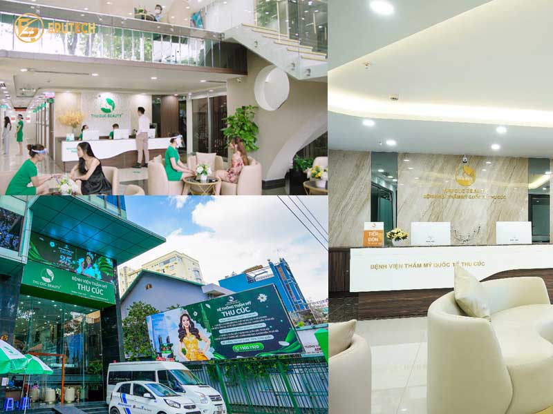 Khách hàng tư vấn tại Bệnh viện Thẩm mỹ Quốc tế Thu Cúc là địa chỉ triệt lông mọc ngược uy tín cùng Erutech.