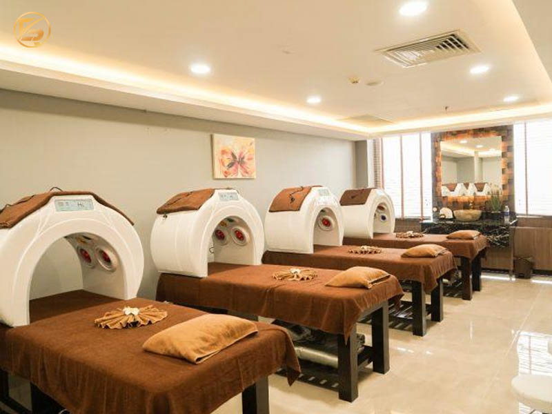 Phòng điều trị triệt lông của hasaki 