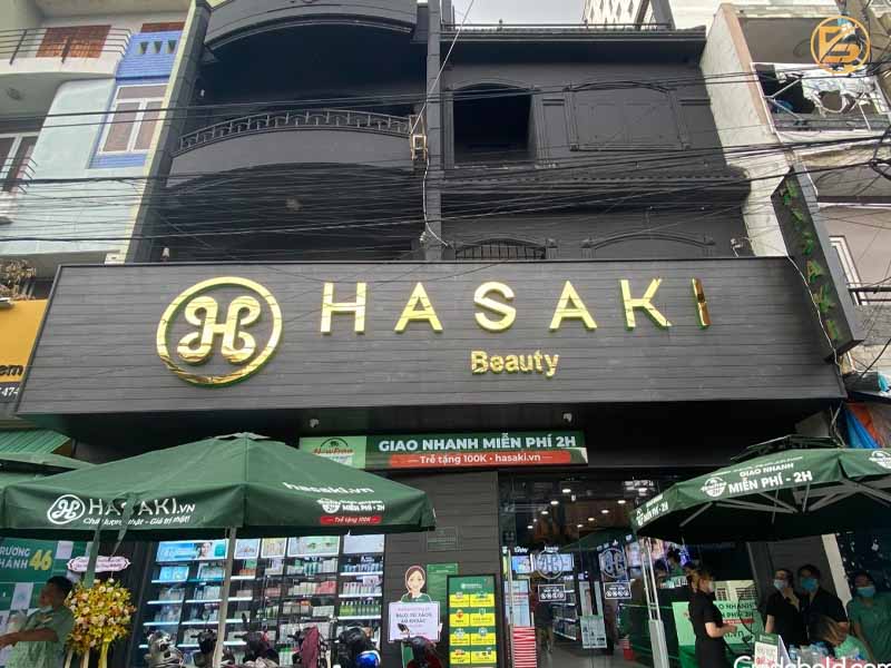 Hình ảnh cơ sở mặt tiền của thẩm mỹ Hasaki