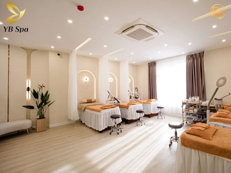 Ảnh phòng ốc sạch sẽ hiện đại của YB Spa