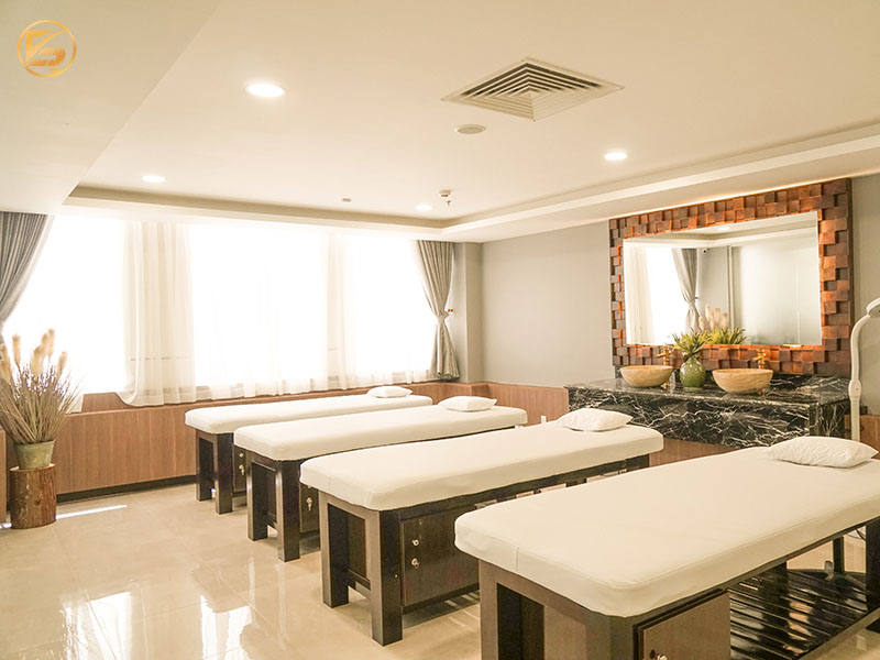 Hình ảnh phòng điều trị sạch sẽ mới mẻ khang trang