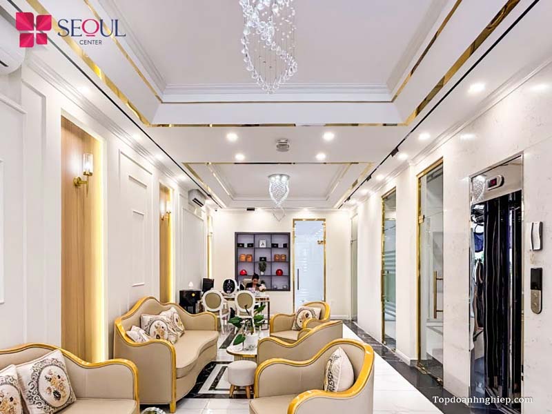 Khu vực tư vấn khách hàng được bố trí lịch sự, tinh tế tại Seoul Center.