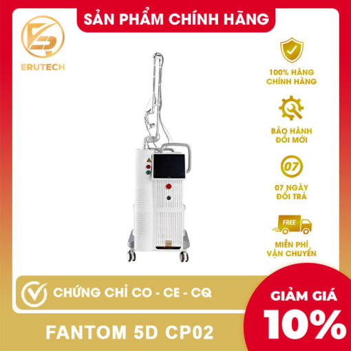 Máy trị sẹo, trẻ hóa vùng kín CO2 Fractional Fantom 5D CP02