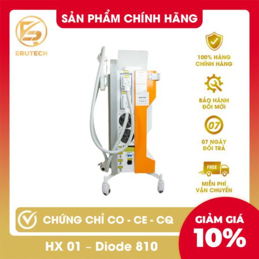 Máy xóa xăm triệt lông HX 01 - Diode 810