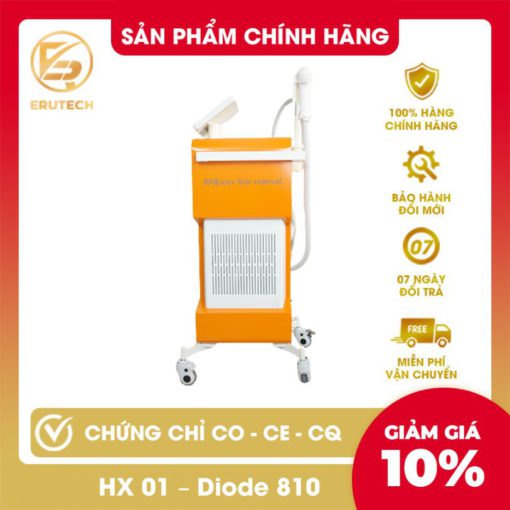 Máy xóa xăm triệt lông HX 01 - Diode 810