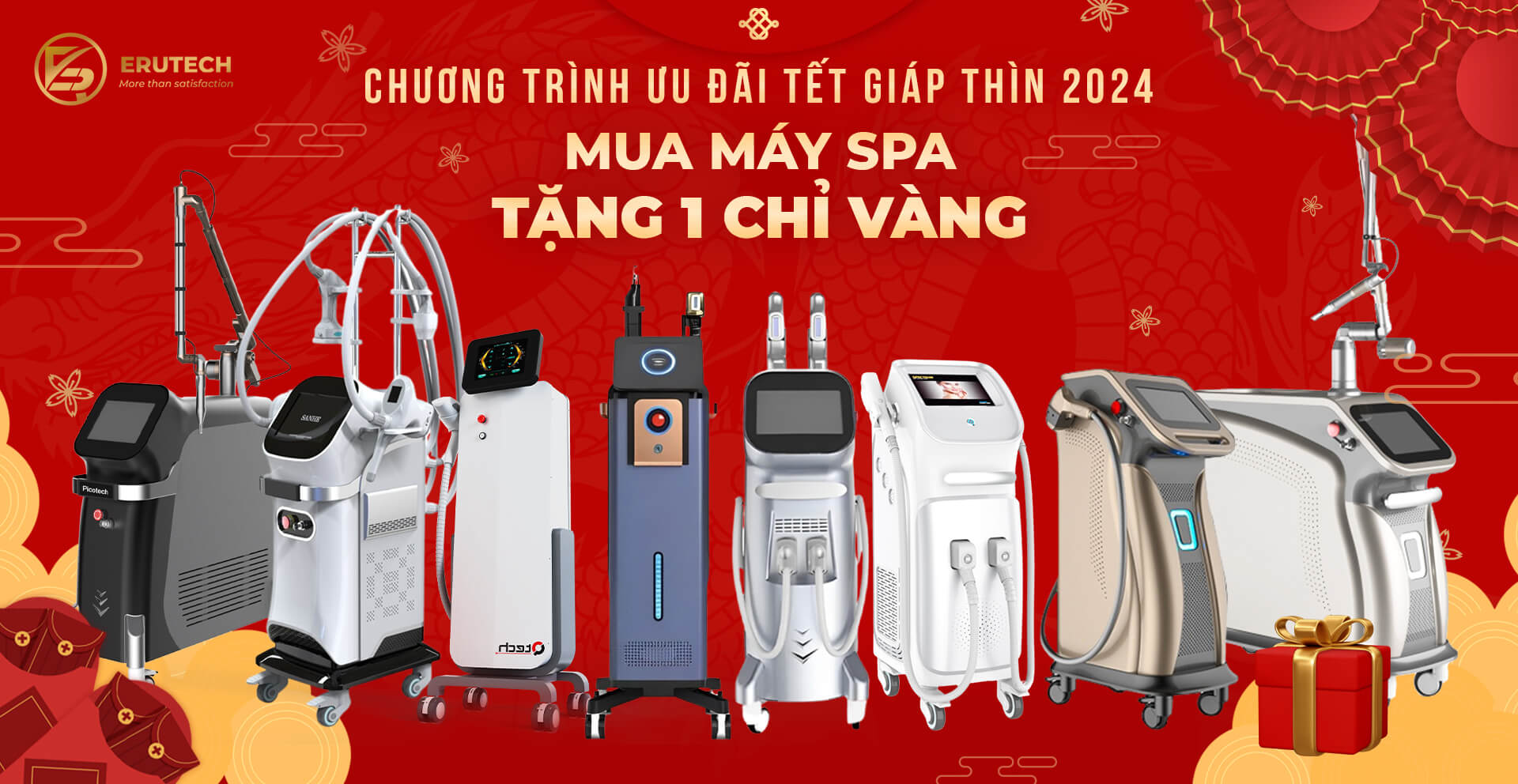 Thiết bị spa Erutech - event cuối năm