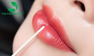 địa chỉ phun môi uy tín tại Hà Nội - Thu Cúc
