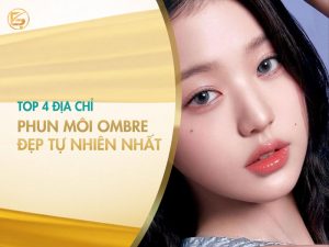 Hình ảnh cô gái có đôi môi hiệu ứng ombre tự nhiên tại địa chỉ phun môi ombre uy tín.
